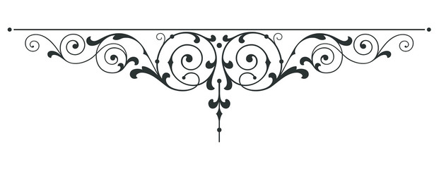 Ornate Scroll Design