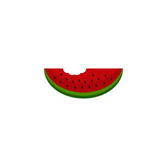 This is a collection of watermelon isolated on white background.