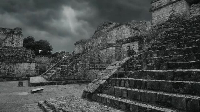 Ek Balam, asombrosa ciudad ancestral de los Mayas en la pen&iacute;nsula de Yucat&aacute;n, M&eacute;xico.