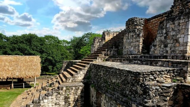 Ek Balam, asombrosa ciudad ancestral de los Mayas en la península de Yucatán, México.