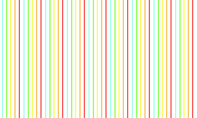 Fototapeta premium Colorful striped abstract background, variable width stripes. Seamless rainbow vertical stripes color line art. Seamless pattern design for banner, poster, card, postcard, cover, business card.