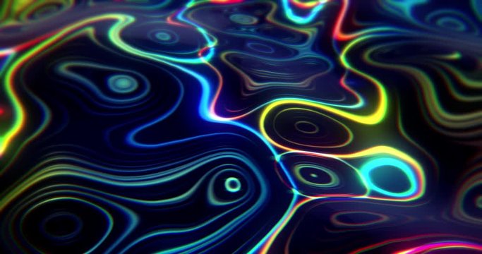 Waves abstract background colorful concept shapes