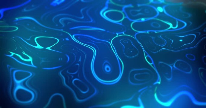 Waves abstract background colorful concept shapes