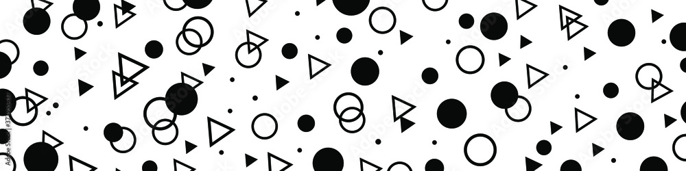 Poster minimal geometric patterns background. modern dark abstract vector texture.
