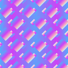 Abstract squares seamless pattern.