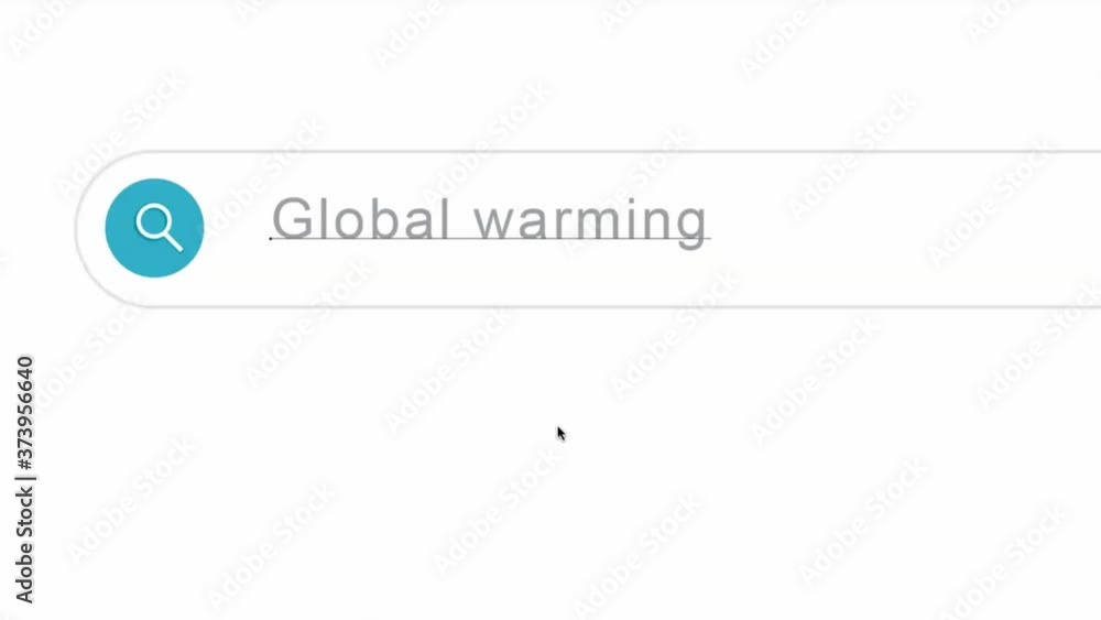 Poster person searching information about global warming using an internet browser. - typing global warming