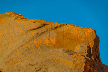 Petroglyphs, Talampaya National Park, Argentina