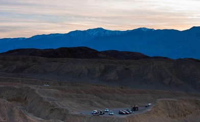 panorama of the mountains
