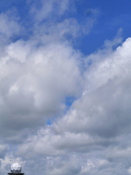 Radarantenne, Radar-Schutzkuppel, Luftraum&uuml;berwachung