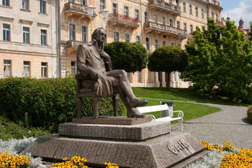 Goethedenkmal in Marienbad