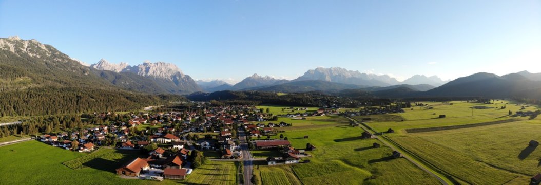 Flug-Panorama Kr&uuml;n