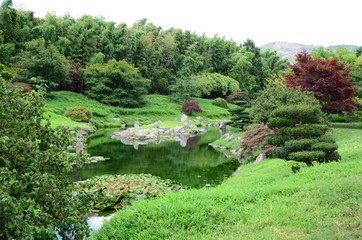 JARDIN JAPONAIS BAMBOUSERAIE GARD FRANCE