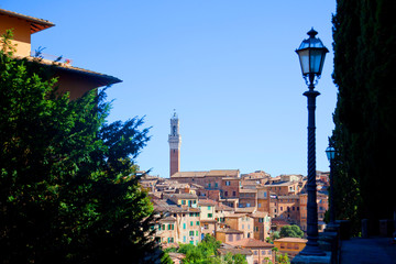 Fototapeta na wymiar Tuscany impressions in Siena, Italy.