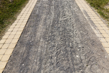 road in a rural area