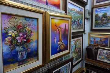                      Art  Frames and oil paintings     Gallery  from Thailand.     