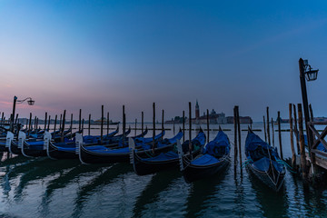 Isola di San Giorgio Maggiore & Gondole