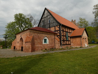 Fototapeta na wymiar St. Nicholas Greek Orthodox Church, Żelichowo, Poland