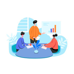 Teamwork, Team Meeting, Working Together