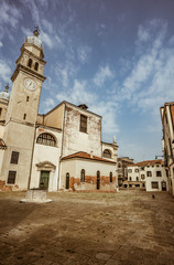 Fototapeta na wymiar Parrocchia di San Raffaele Arcangelo
