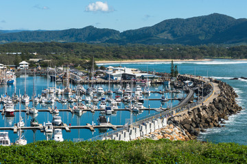 Coffs Harbour Marina, Australia.