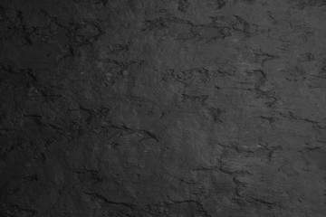 Fototapeta na wymiar Blank black stone wall texture mock up, front view