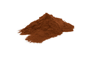 texture of a pile of coffee powder