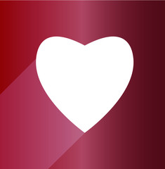 Heart icon with color variation