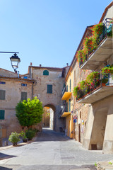 Obraz premium Tuscany, Italy, old town impressions.