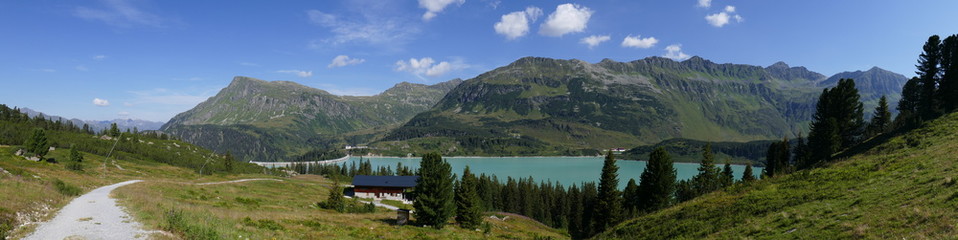 Fototapeta na wymiar Panorama Kopssee