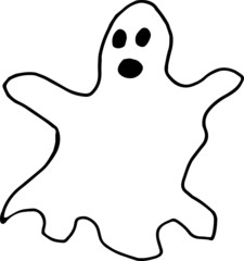 funny cartoon ghost