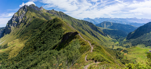 Frankreich im Sommer  Portes du Soleil