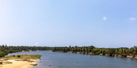 Sri Lanka, North Western Province, road to Wilpattu National Park
