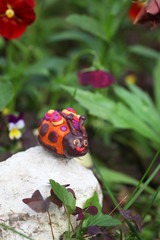Plasticine world - little hand-made funny bug