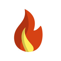 fire icon vector illustration design