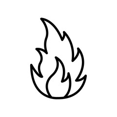 Naklejka na ściany i meble fire icon vector illustration design