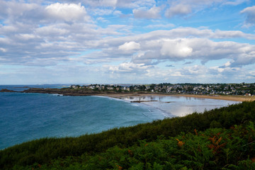 Fototapeta na wymiar view from the beach