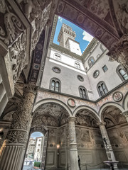 Obraz premium Palazzo Vecchio, Forence 2020