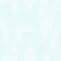 White and blue seamless pattern