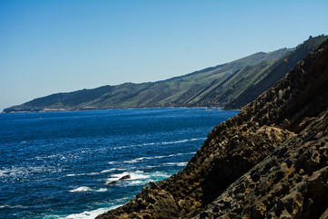 view from the top of a cliff