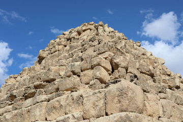 ruins of the ancient fortress