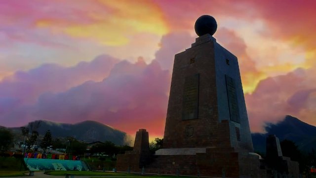 Monumento mitad del mundo, pichincha, ecuador