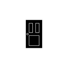 door icon logo vector