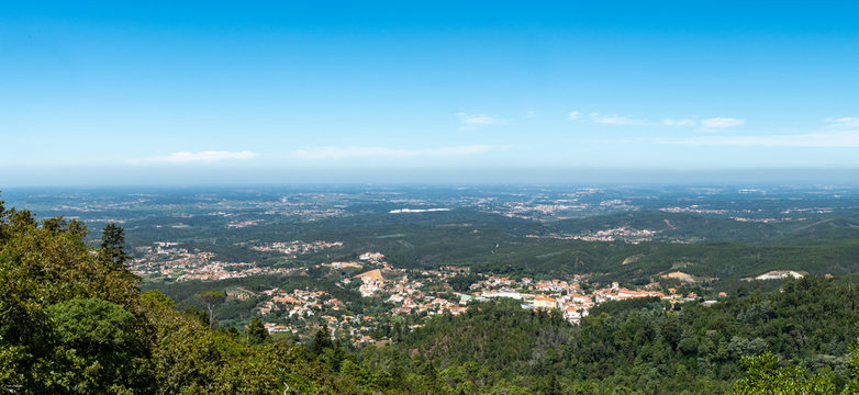 View from Bussaco, Portugal