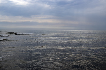 L'oceano di prima mattina