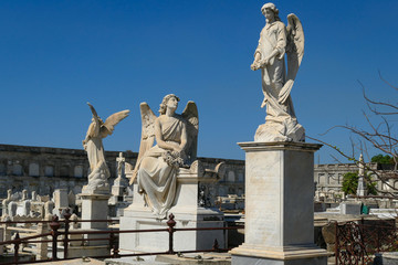 Angel Monuments Commemorating the Memory of those who Died