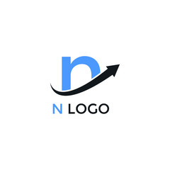 Letter N Logo in Vector