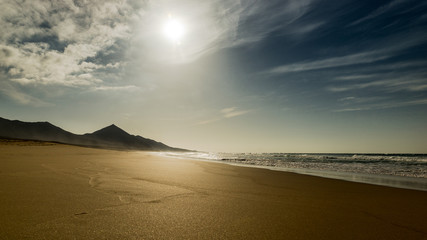 Playa de Cofete auf Fuerteventura