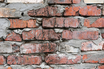 background of old brick wall