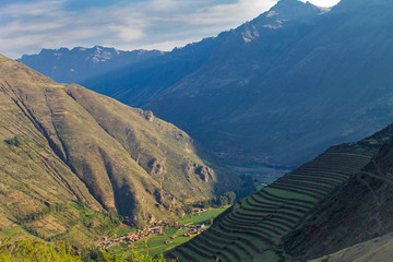 view of the mountains