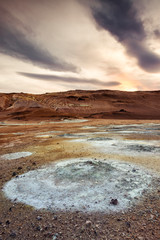 Hverir in iceland 